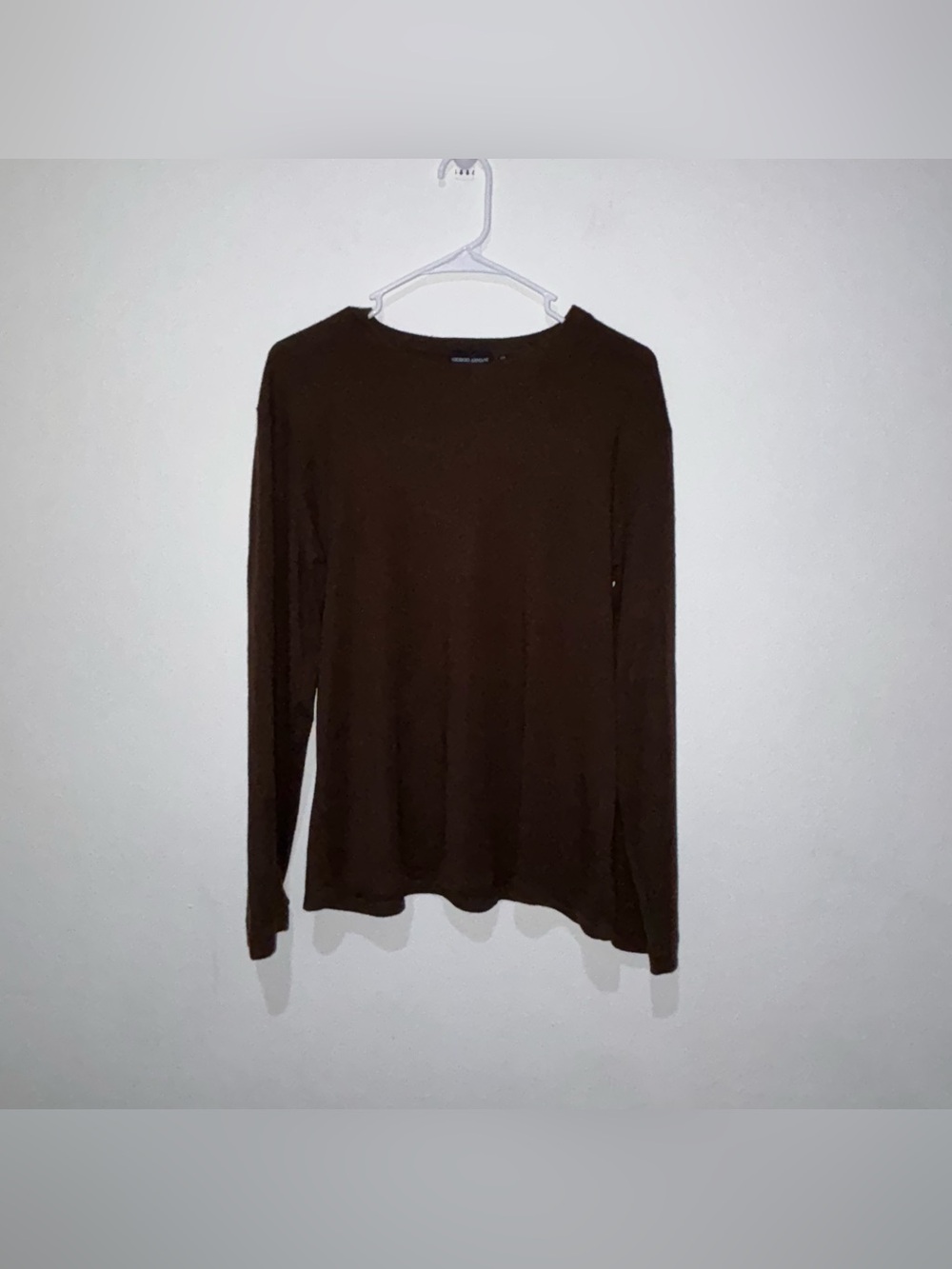 Giorgio Armani Cashmere Brown Sweater Size IT 52 Cashmere